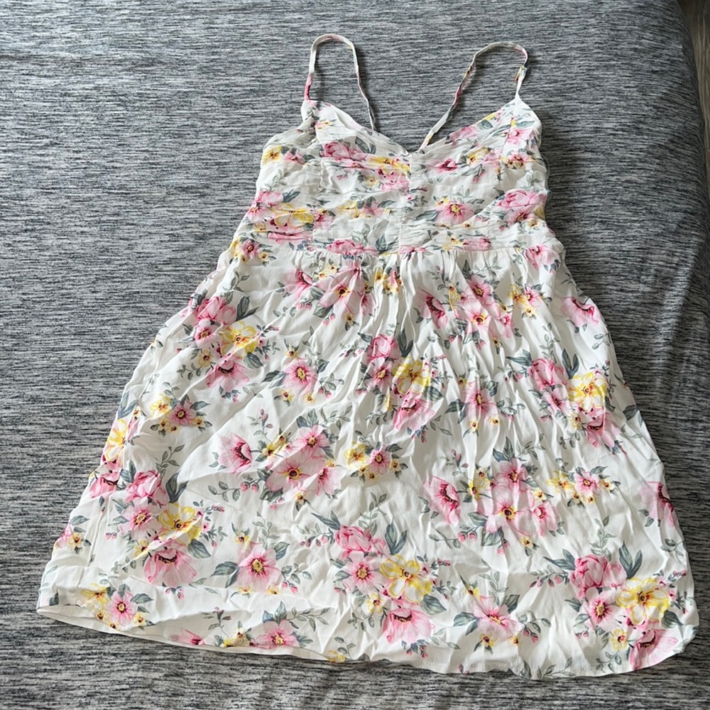Floral flowing dress
